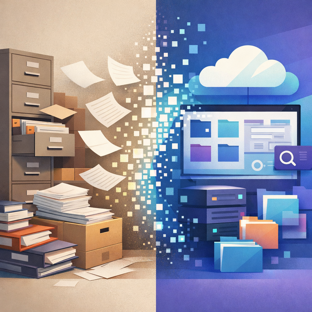 Manajemen Kearsipan di Era Digital: Tantangan dan Perubahan