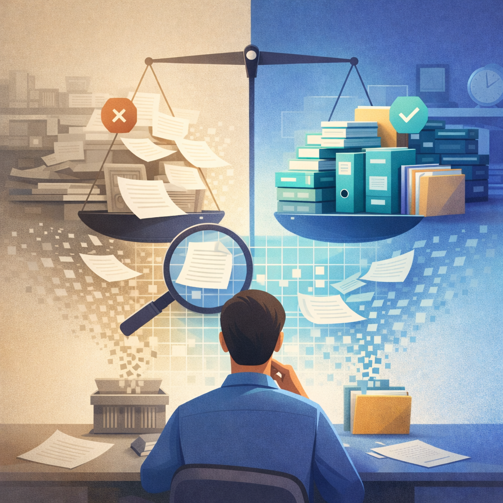 Penilaian Arsip Statis dalam Akuisisi