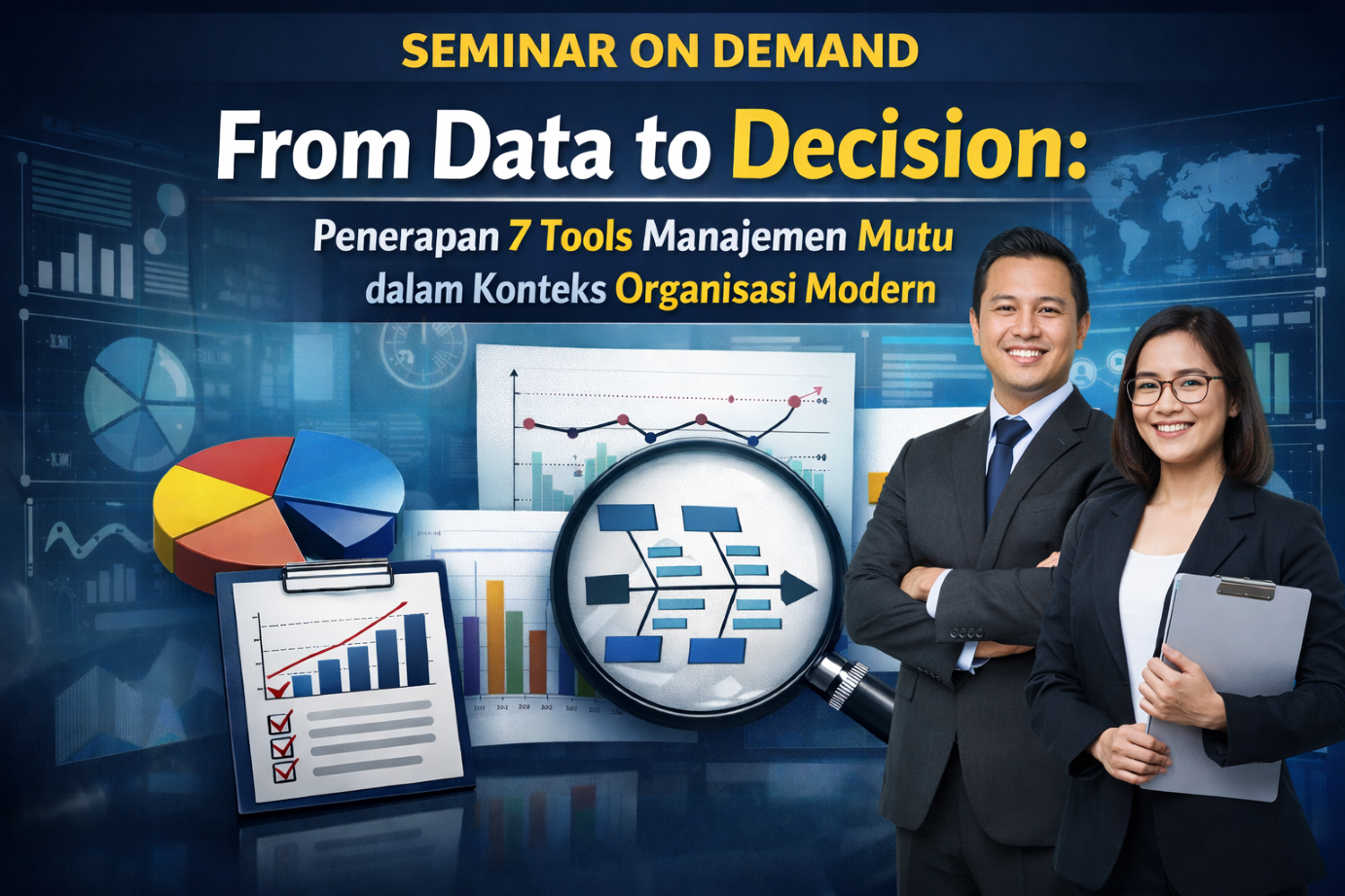 From Data to Decision: Penerapan 7 Tools Manajemen Mutu dalam Konteks Organisasi Modern