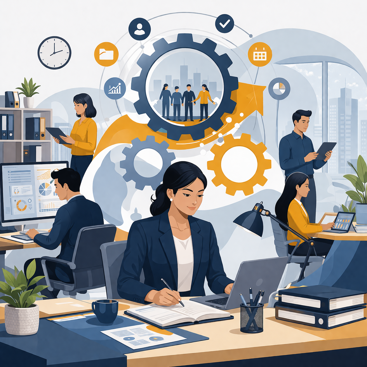 Manajemen Perkantoran sebagai Fondasi Kelancaran Operasional Organisasi