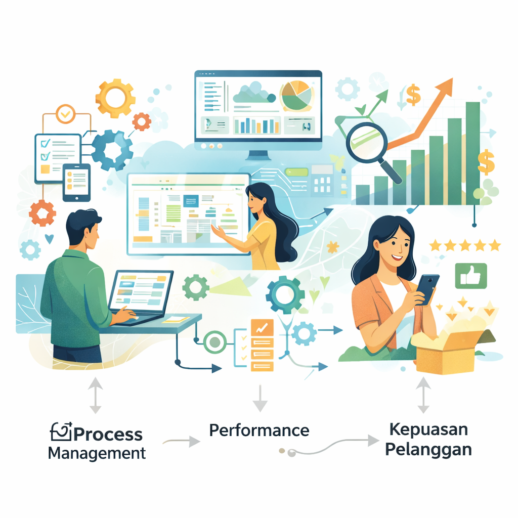 Hubungan Manajemen Proses Bisnis dengan Kinerja dan Kepuasan Pelanggan