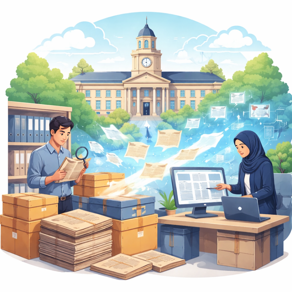 Eksistensi dan Peran Strategis LKPT di Era Digital: Membangun Lembaga Kearsipan Perguruan Tinggi yang Adaptif dan Berdampak