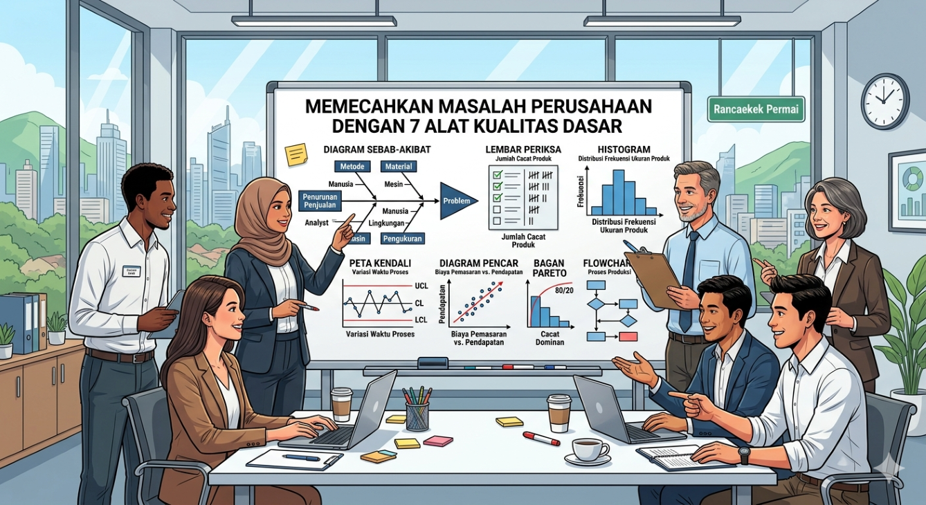 7 Tools Manajemen Mutu: Mengapa Perusahaan yang Tidak Menggunakannya Selalu Kalah Bersaing